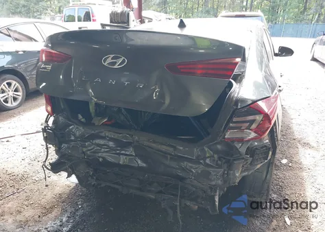 2020 Hyundai Elantra Sel из США, поврежденный, VIN 5NPD84LF2LH582708